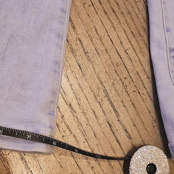 Light Blue Mid Rise Flare Jeans Size 5 - Picture 10 of 15